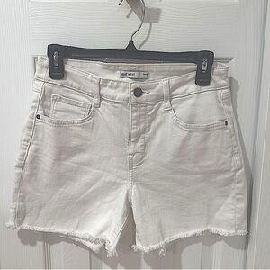 Nine West Women's Cream Jean Shorts